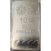 THE ROYAL MINT . TEN 10 OUNCE . BRITANNIA . SILVER BULLION  BAR